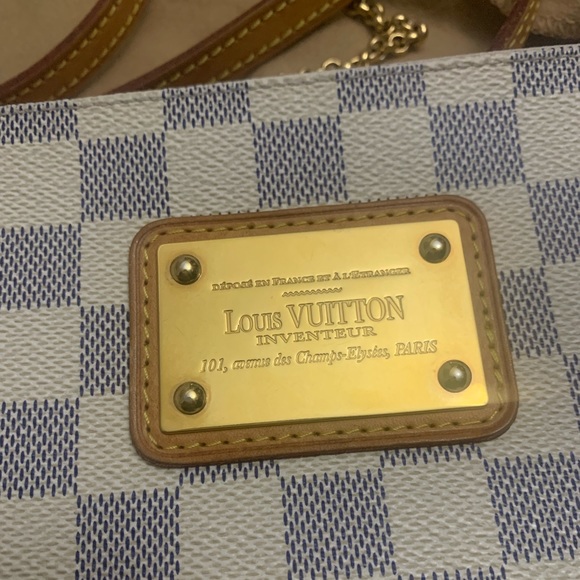 [$1400cad]💥AUTHENTIC Louis Vuitton Damier Azur Eva Clutch💥 - Picture 5 of 17